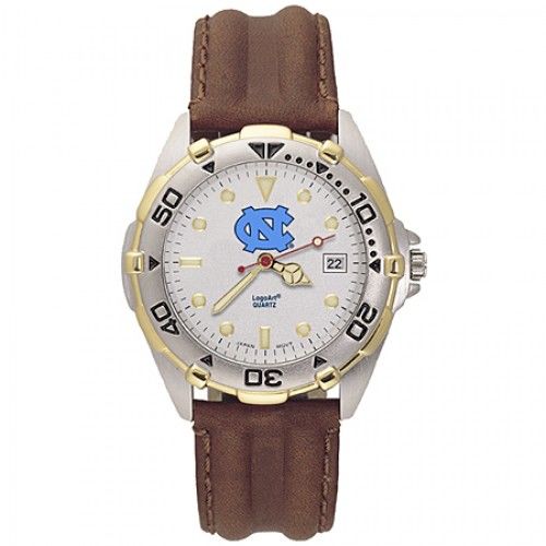 Mens All Star University North Carolina Leather Watch