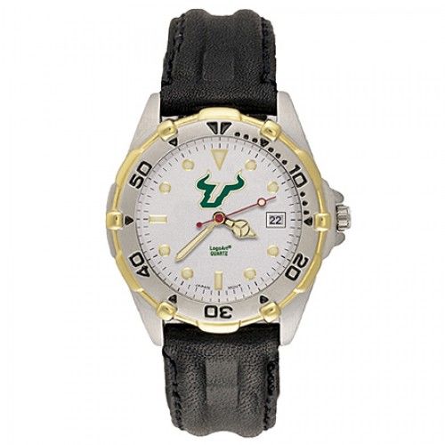 Mens All Star University South Florida Leather Watch