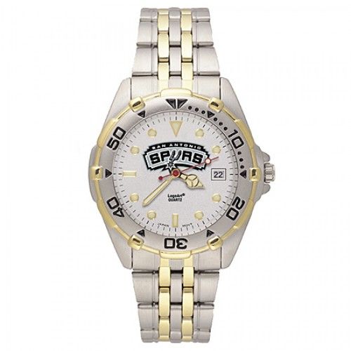 Mens Stainless Steel San Antonio Spurs Watch