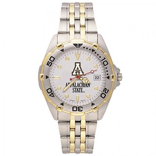 Stainless Steel Appalachian State Mountaineers Watch
