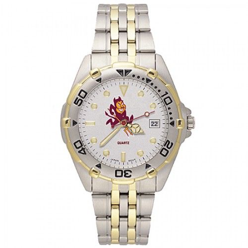 Stainless Steel Arizona State Univ Sun Devils Watch