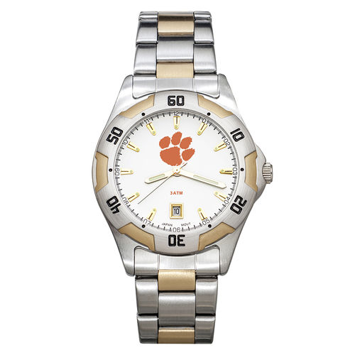 Stainless Steel Clemson University Tigers Watch