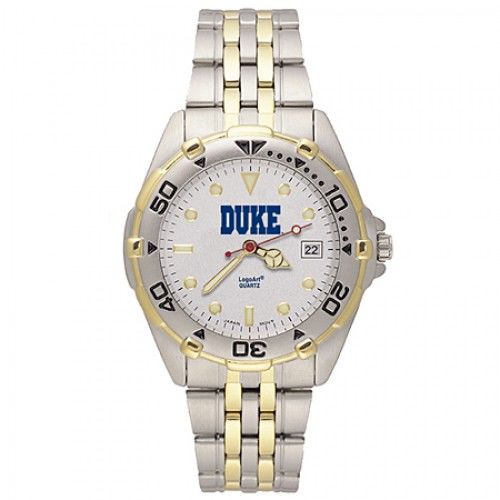 Stainless Steel Duke University Blue Devils Watch