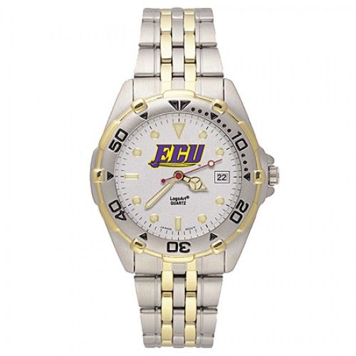 Stainless Steel East Carolina University Pirates Watch