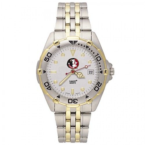 Stainless Steel Florida State Univ Seminoles Watch