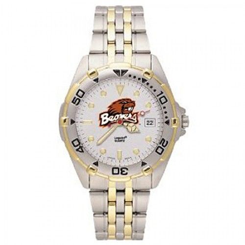 Stainless Steel Oregon State University Beavers Watch