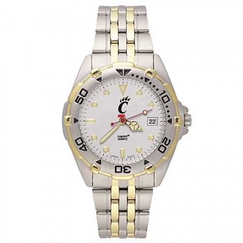Stainless Steel University of Cincinnati Bearcats Watch
