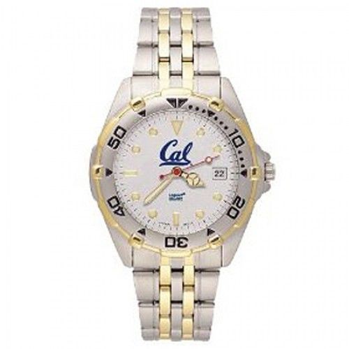 Stainless Steel Univ of Cal-Berkeley Golden Bears Watch