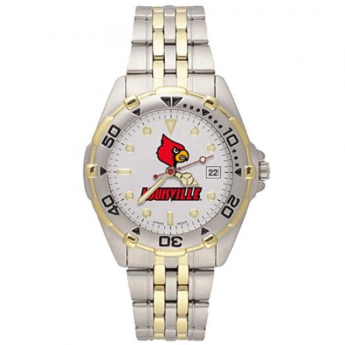 Stainless Steel Univ of Louisville Cardinals Watch