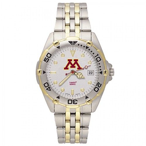 Stainless Steel Univ of Minnesota Golden Gophers Watch