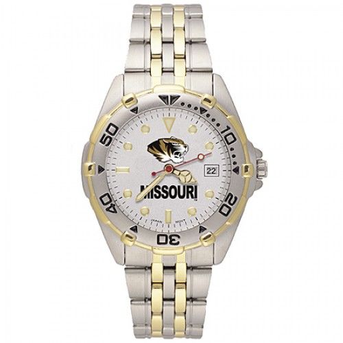 Stainless Steel University of Missouri Tigers Watch