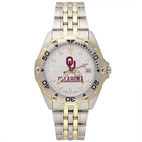 Stainless Steel University of Oklahoma Sooners Watch