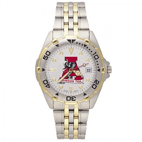 Stainless Steel University  Alabama Crimson Tide Watch