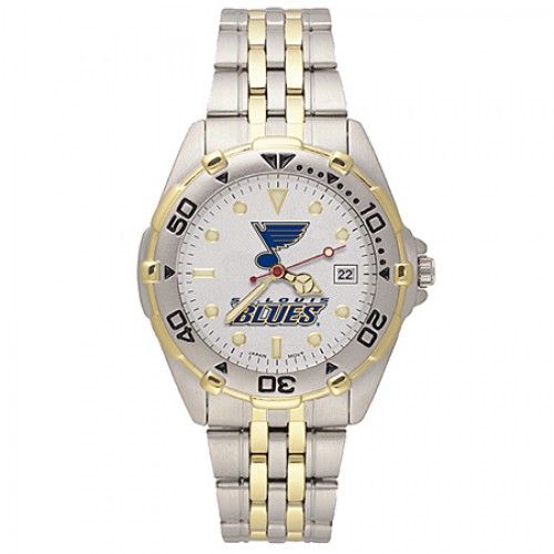 Mens Stainless Steel St. Louis Blues Watch