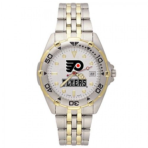 Mens Stainless Steel Philadelphia Flyers Watch