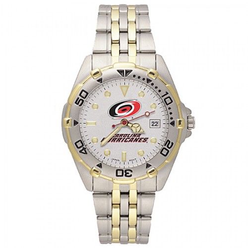 Mens Stainless Steel Carolina Hurricanes Watch