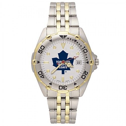 Mens Stainless Steel Toronto Maple Leafs Watch