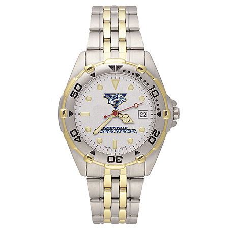 Mens Stainless Steel Nashville Predators Watch