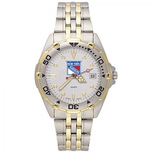 Mens Stainless Steel New York Rangers Watch