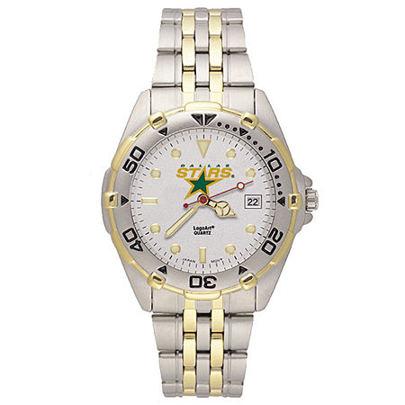 Mens Stainless Steel Dallas Stars Watch