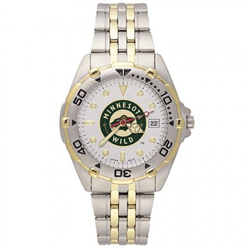 Mens Stainless Steel Minnesota Wild Watch
