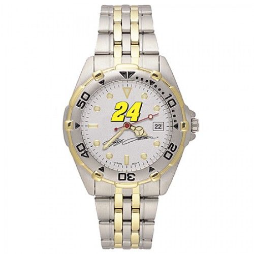 Mens Stainless Steel Nascar #24 Jeff Gordon Watch