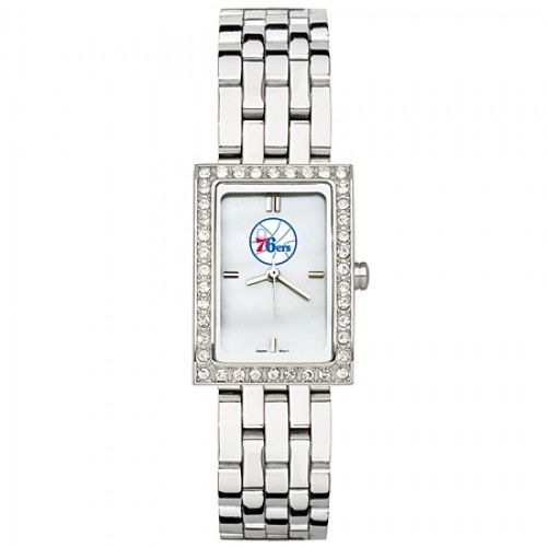 Philadelphia 76ers Watch - Stainless Steel & Cz