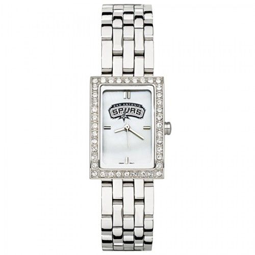 San Antonio Spurs Watch - Stainless Steel & Cz