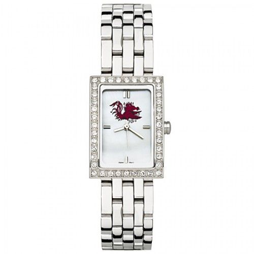 University of South Carolina Watch - Stainless Steel Cz
