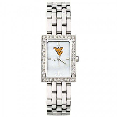 West Virginia University Watch - Stainless Steel & Cz