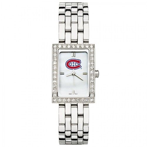 Montreal Canadiens Watch - Stainless Steel & Cz