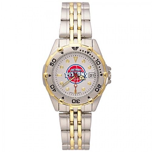 Womens All Star Detroit Pistons Watch - Stainless Steel