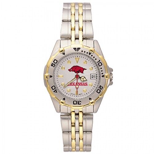 Womens All Star University of Arkansas Watch Stainless
