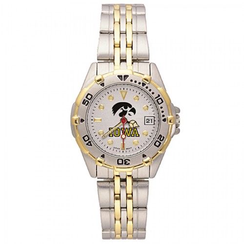 Womens All Star University of Iowa Watch - Stainless