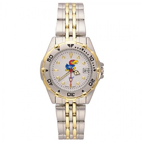 Womens All Star University of Kansas Watch - Stainless