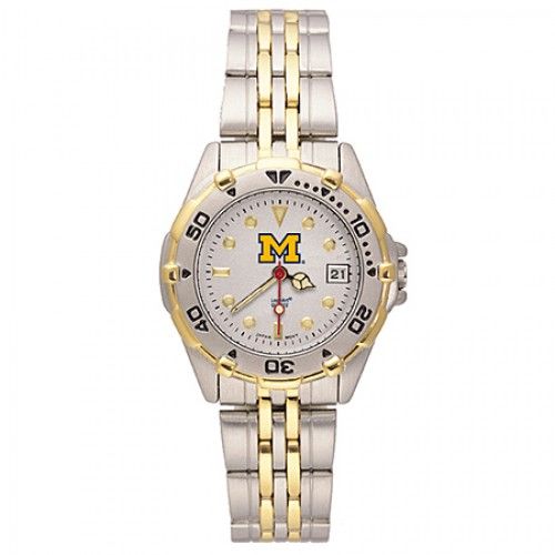 Womens All Star University of Michigan Watch Stainless