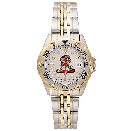 Womens All Star University of Maryland Watch Stainless