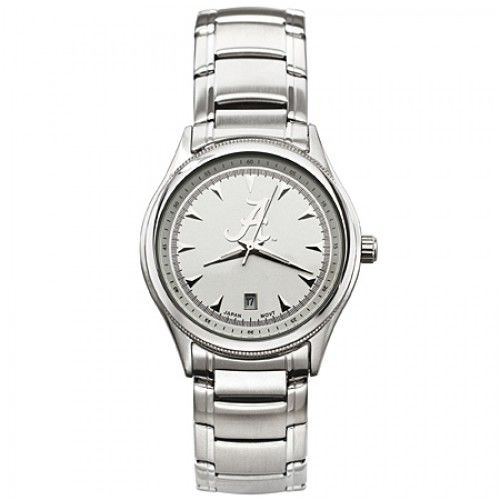 Classic Stainless Mens University of Alabama Watch