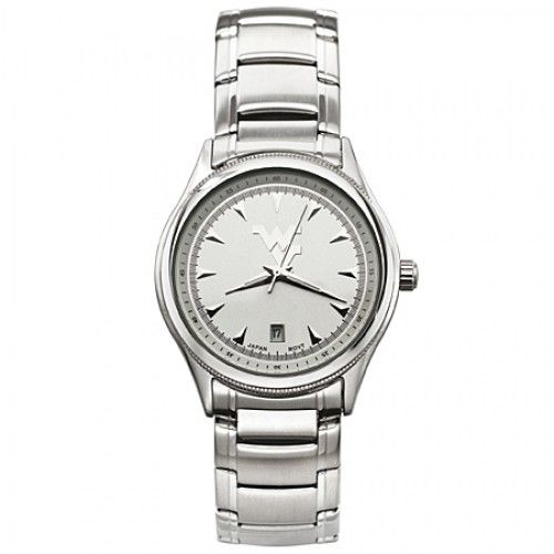 Classic Stainless Mens West Virginia University Watch