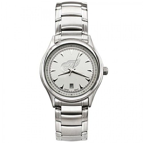 Classic Stainless Mens Detroit Red Wings Watch
