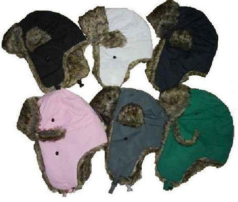 Premium Fur Lined Ear Cover Hats Case Pack 24