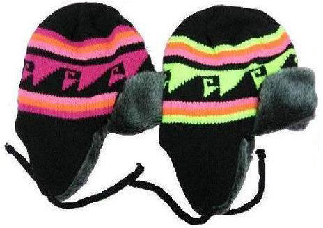 Premium Fur Lined, Neon Ear Cover Hats Case Pack 24