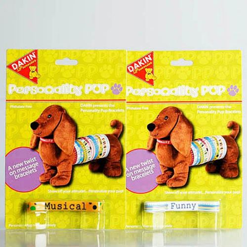 Dakin Premier Personality Pup Assorted Bracelets Case Pack 24