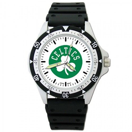 Mens Boston Celtics Options Sports Watch W/ Logo