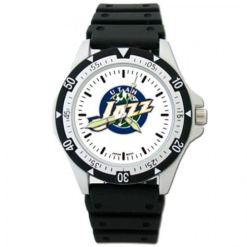 Mens Utah Jazz Options Sports Watch W/ Logo