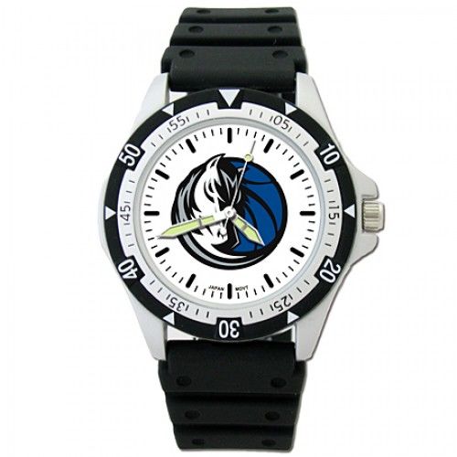 Mens Dallas Mavericks Options Sports Watch W/ Logo