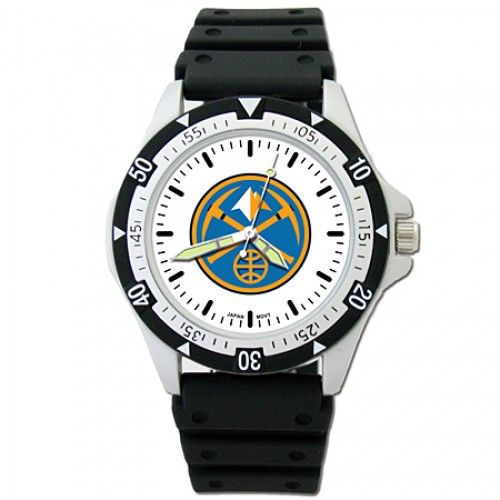 Mens Denver Nuggets Options Sports Watch W/ Logo