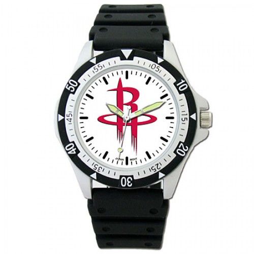 Mens Houston Rockets Options Sports Watch W/ Logo