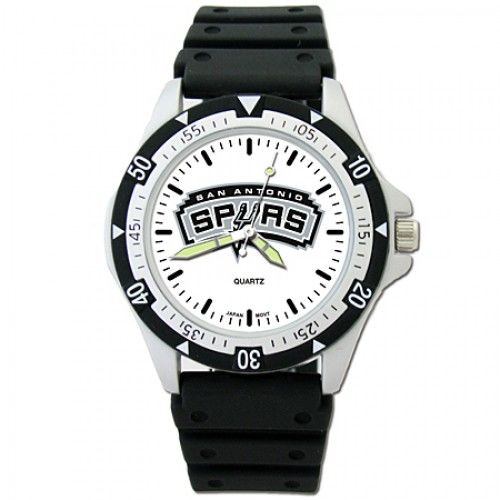 Mens San Antonio Spurs Options Sports Watch W/ Logo