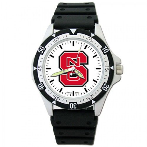 Mens North Carolina State Options Sports Watch W/ Logo